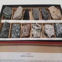 Lot of 3 Vintage Burminco Rock And Mineral Kits For Teaching alternative image