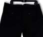 NWT Womens Black Flat Front Slash Pocket Regular Fit Chino Shorts Size 14 image number 4