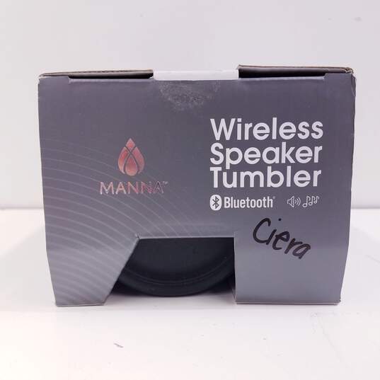 Manna Wireless Speaker Tumbler Black image number 5