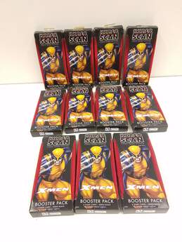 Bundle Lot of 11 Hyper Scan X-Men booster pack video game system 6 cards series NIB