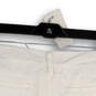 NWT Womens White Flat Front Slash Pocket Callahan Chino Short Size 6 image number 3
