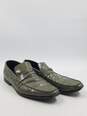 Authentic Dior Army Green Patent Loafers M 12 image number 3