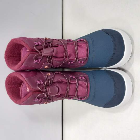 Kids Merrell Winter Boots Size 2M image number 2