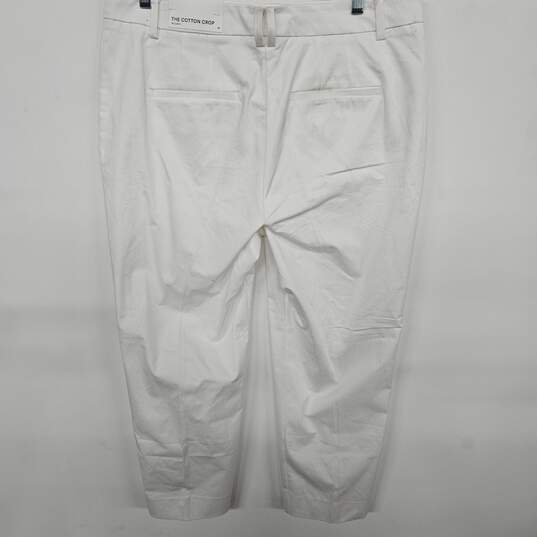 Anne Taylor The Cotton Crop White Pants image number 2