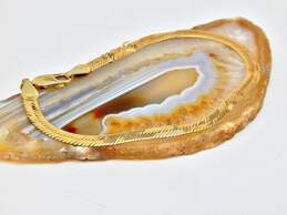 14K Yellow Gold Herringbone Bracelet FOR REPAIR 3.8g alternative image