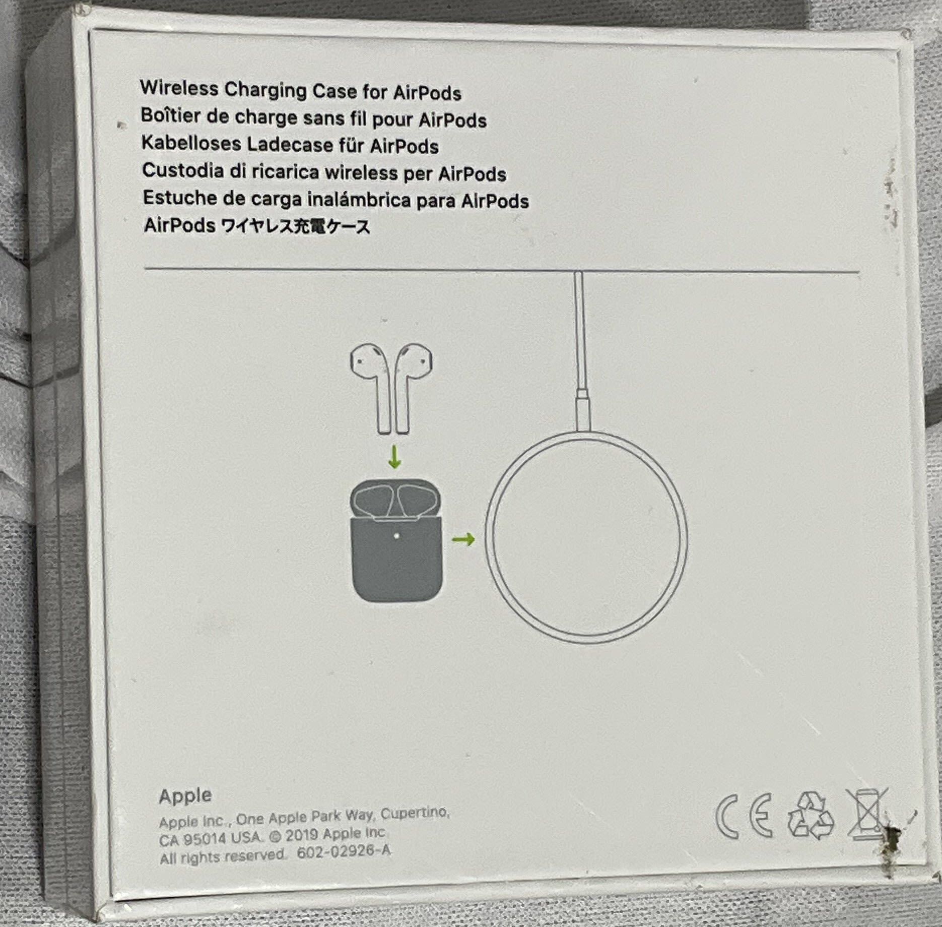 Apple ワイヤレス充電ケース Wireless Charging Case