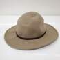 Stetson Men's Bozeman Crushable Mushroom Beige Wool Felt Hat Size Small image number 2