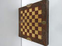 Wooden Chess Board w/ Pieces