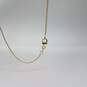 14k Gold Song Note Pendant Necklace 2.9g image number 4