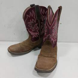 Ariat Women's Purple Cowboy Boots Size 7