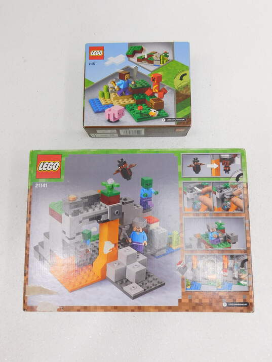 Minecraft Factory Sealed Sets 21141: The Zombie Cave + 21177: The Creeper Ambush image number 3