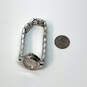 Designer ESQ Swiss Silver-Tone Round Dial Analog Bracelet Wristwatch image number 4