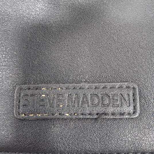 Steve Madden Women's Black Leather Purse image number 6