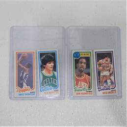 1980-81 Topps Maravich Thompson Unseld Roundfield (Separated)