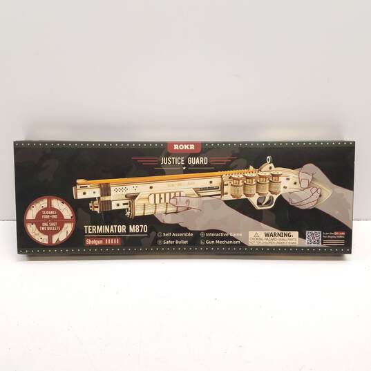 RORK Justice Guard Terminator M870 DIY Plywood Gun 172pcs image number 5