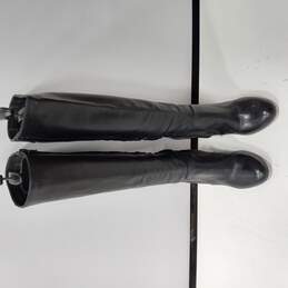 Coach Susette Women's Black Leather Boots Size 7.5B alternative image