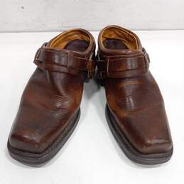 Frye Women's Brown Leather Clogs Size 6.5M