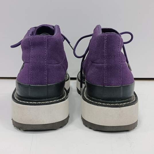 Converse Women's Purple Mid Boot Size 7.5 image number 4