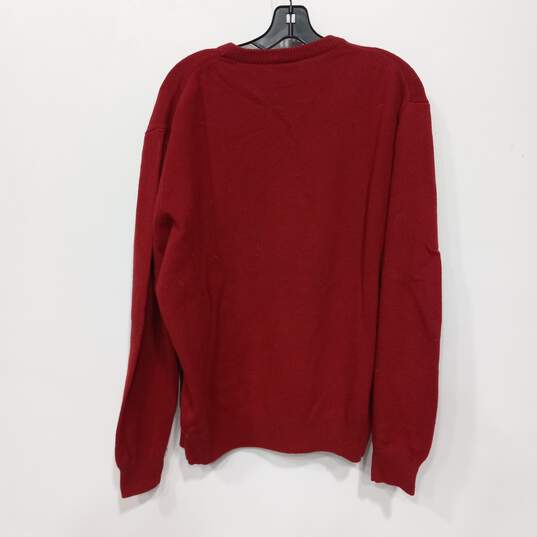 Jos. A Bank Women's Red Pullover Sweater Size Large image number 5