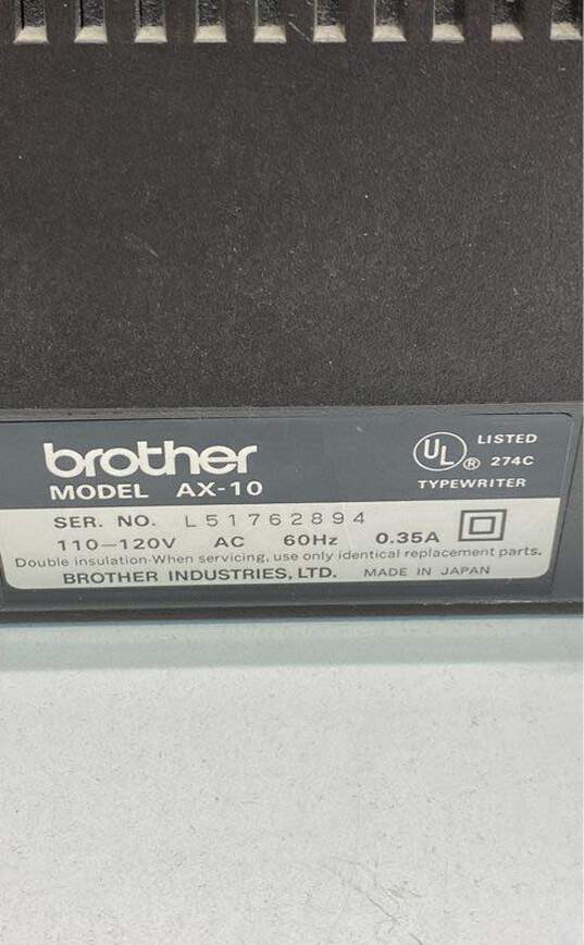 Brother Electronic Typewriter AX-10 image number 6