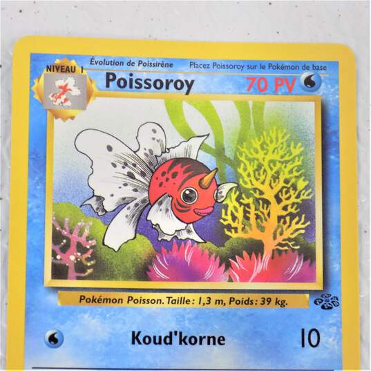 Pokemon TCG Very Rare French Seaking Poissoroy Jungle Card 46/64 NM image number 3