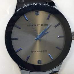 Geoffrey Beene GB8188GU 40mm Blue Sapphire Crystal Analog Watch