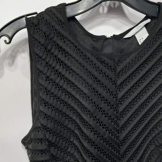 Women's H&M Black A-Line Dress Size 8 image number 3