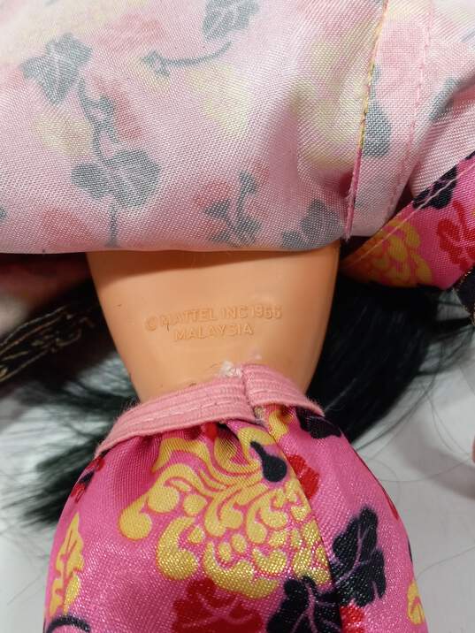 Vintage Mattel Barbie Chinese Barbie & Stand (1966) image number 3