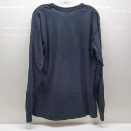 Blue Flame v2 Essential T-Shirt Long Sleeve Sz L