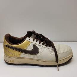 Nike Air Force XXV Brown/Gold Men's Athletic Sneaker Size 8