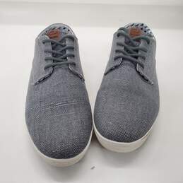 Ben Sherman Men's 'Preston' Gray Fabric Lace Up Oxford Sneakers Size 8.5 alternative image