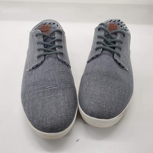 Ben Sherman Men's 'Preston' Gray Fabric Lace Up Oxford Sneakers Size 8.5 image number 2