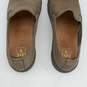Womens Brown Leather Round Toe Slip-On Casual Loafers Shoes Size 8 image number 5