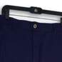 Under Armour Mens Navy Flat Front Slash Pockets Chino Shorts Size 44 image number 3