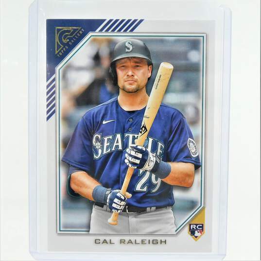 2022 Cal Raleigh Topps Gallery Rookie Seattle Mariners image number 1