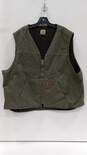 Men’s Carhartt Out Fleece Lined Canvas Vest Sz 3XL image number 1