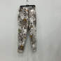 NWT Mens Gray White Floral Print Activewear Two-Piece Tracksuit Size XS image number 5