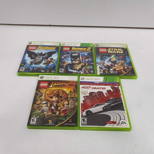 Bundle of 5 XBox 360 Games image number 1