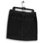 NWT White House Black Market Womens Dark Blue Denim Mini Skirt Size 10 image number 2