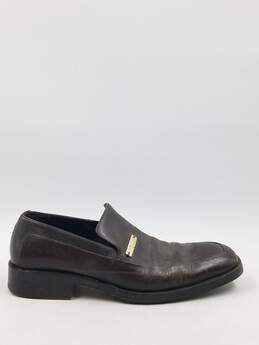 Authentic Gucci Brown Square Loafer M 7D