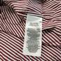 Ralph Lauren Red Striped Cotton Slim Fit Button Down Shirt Men's Size M NWT image number 5