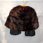 Furs by Andrus Dark Brown Mink Shawl Jacket No Size Tag image number 2