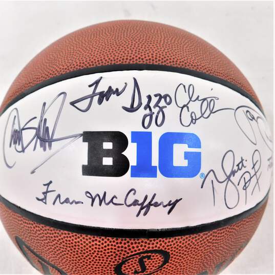 Big Ten Coaches 14x Signed Basketball Izzo Matta Painter Beilein McCaffery Gard Collins+ image number 3