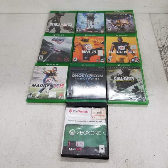 Lot of 10 Xbox One Video Games #2 image number 1