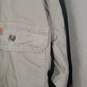 Mens Original Fit Chest Pockets Long Sleeve Collared Button-Up Shirt Size 2XL image number 3