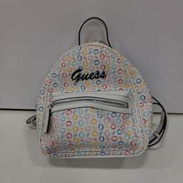 Guess Multicolor Pattern Mini Backpack