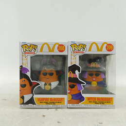 2 Funko POP! Ad Icons - McDonalds Halloween McBoo McNugget Figures #208 & #209