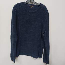Men’s Michael Kors Waffle Knit Pullover Sweater Sz L