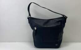 The Sak The Black Leather Tote Bag