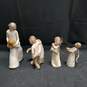 7pc Willow Tree Wooden Figure Bundle image number 2